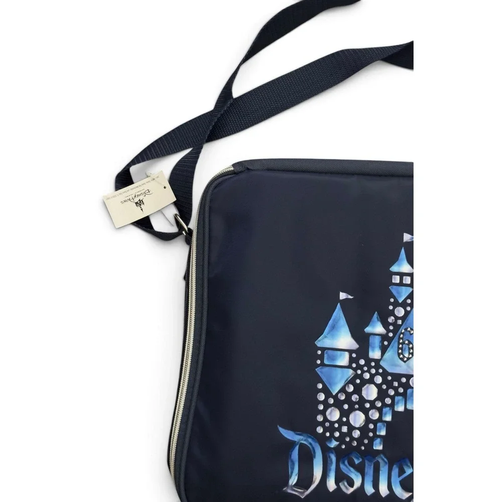 Disneyland Resort Diamond Celebration 60th Anniversary Blue Pin Trading Bag New